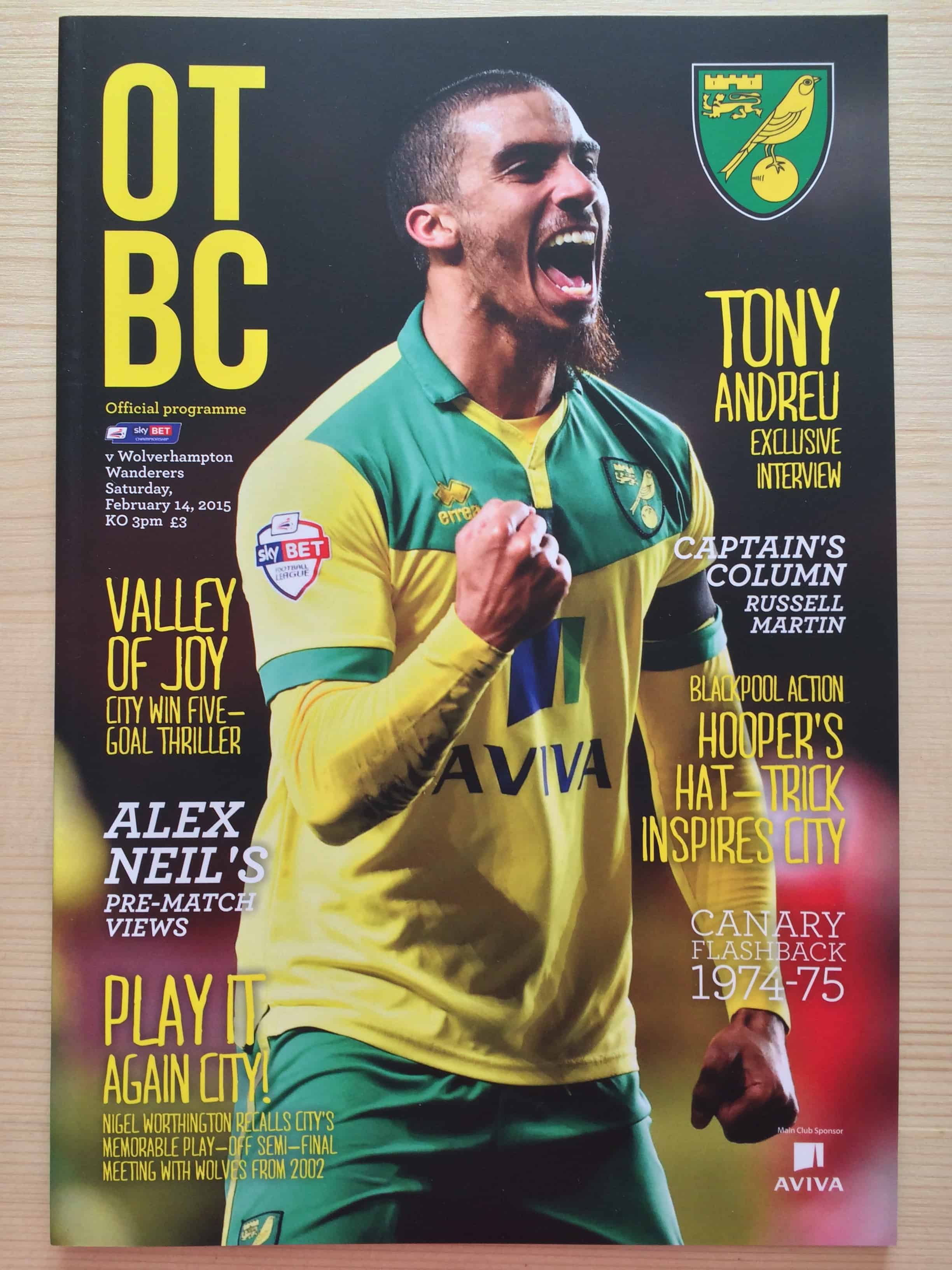 Norwich City FC v Wolverhampton Wanderers FC